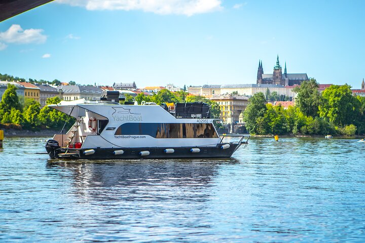 VIP Prague YachtBoat ONE Experience: All-You-Can-Drink - Photo 1 of 17